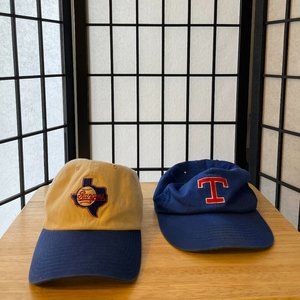 Texas Rangers Baseball Hat Bundle
